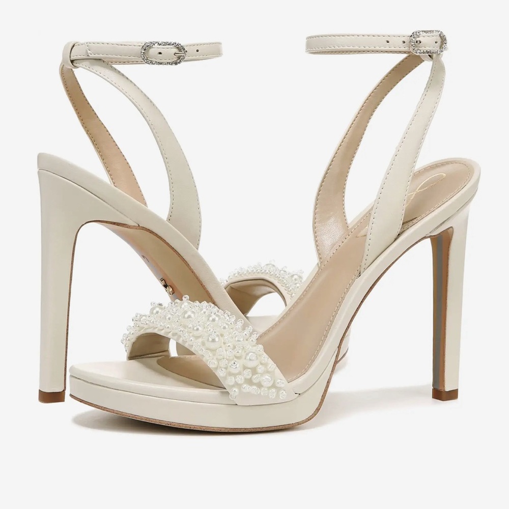sam edelman bridal heels - NEW